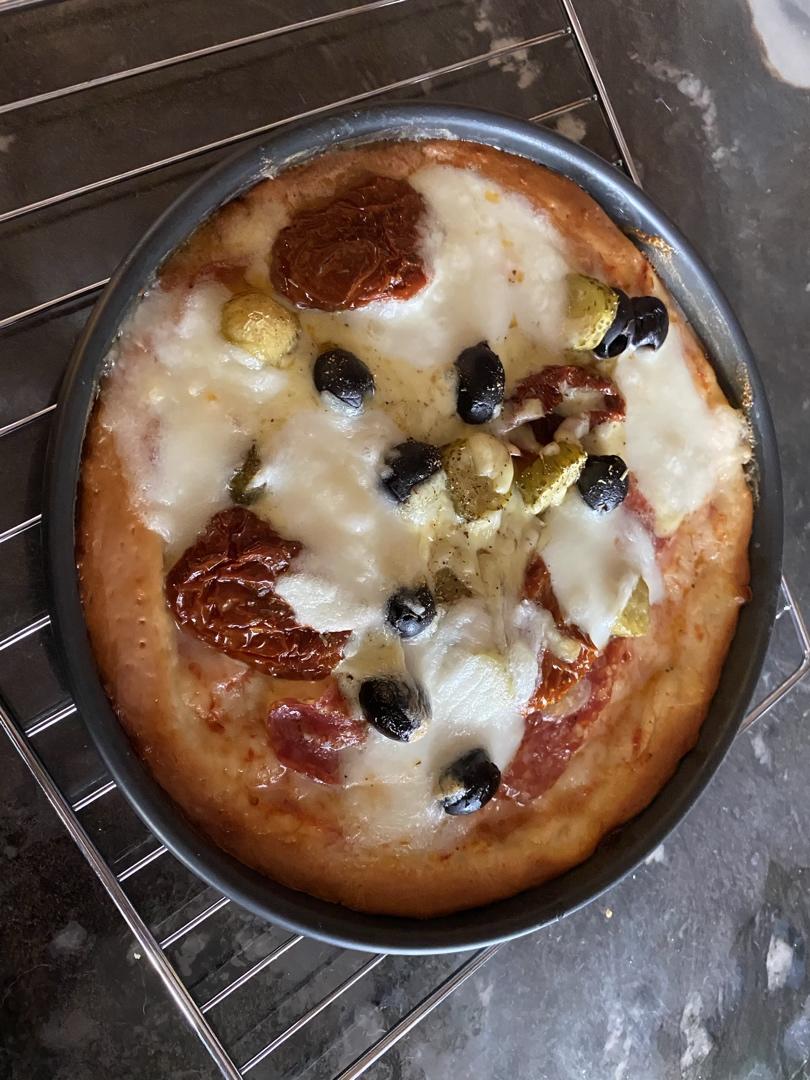 9寸家庭田园披萨【北鼎烤箱食谱】