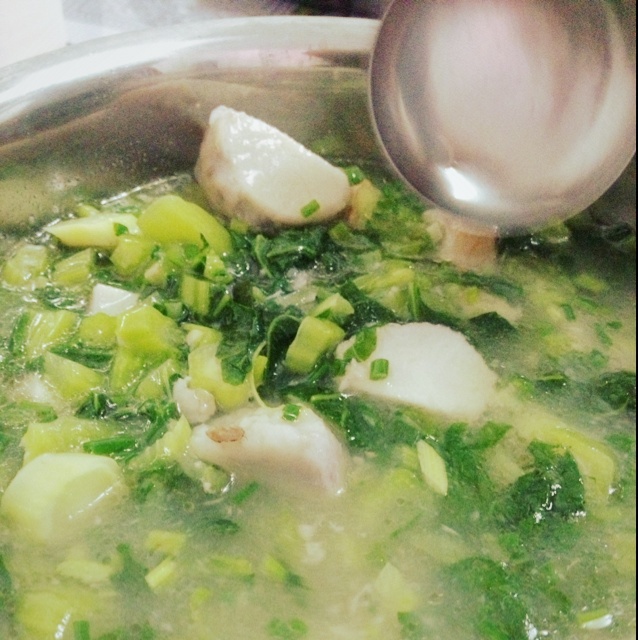 芋仔青菜羹