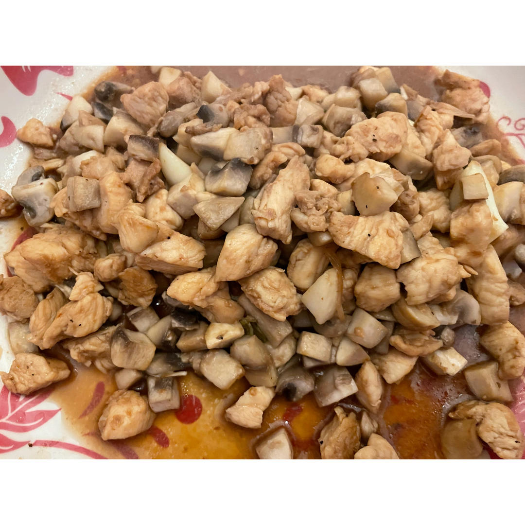 口蘑鸡胸肉