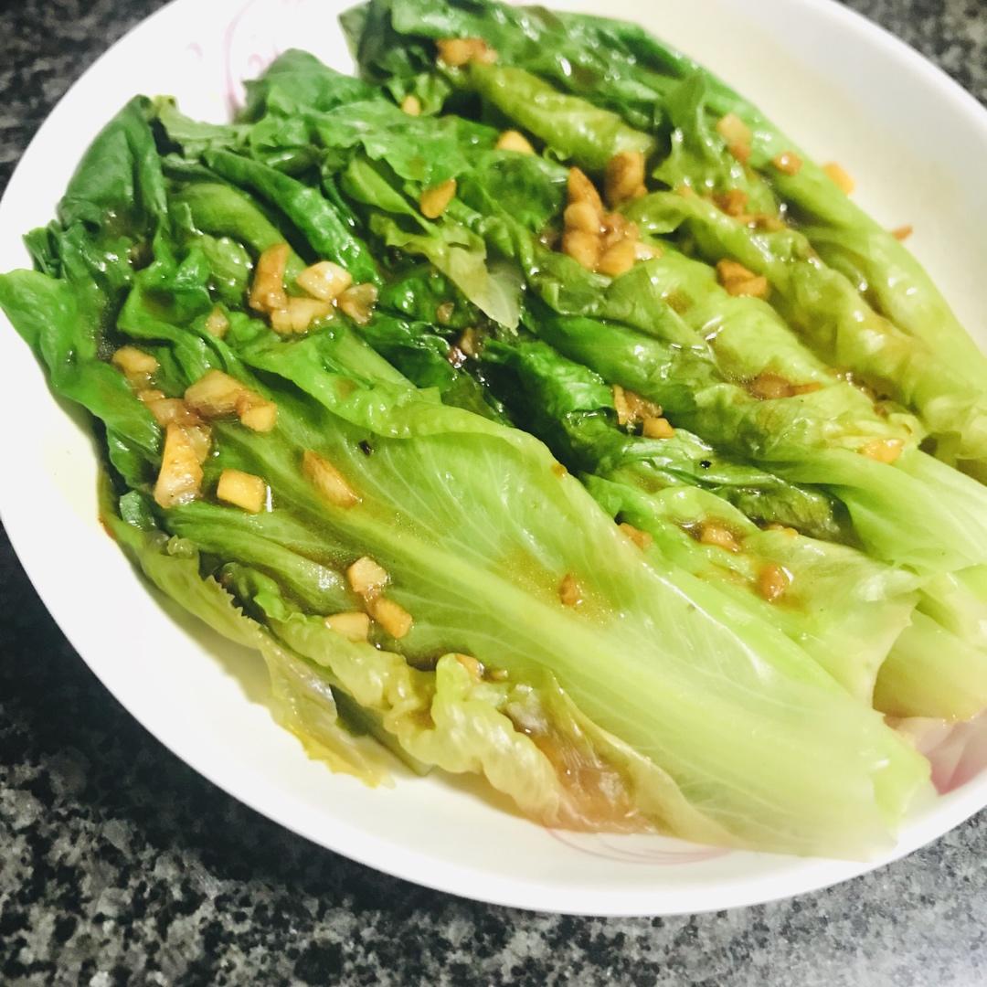 5分钟上桌的蚝油生菜