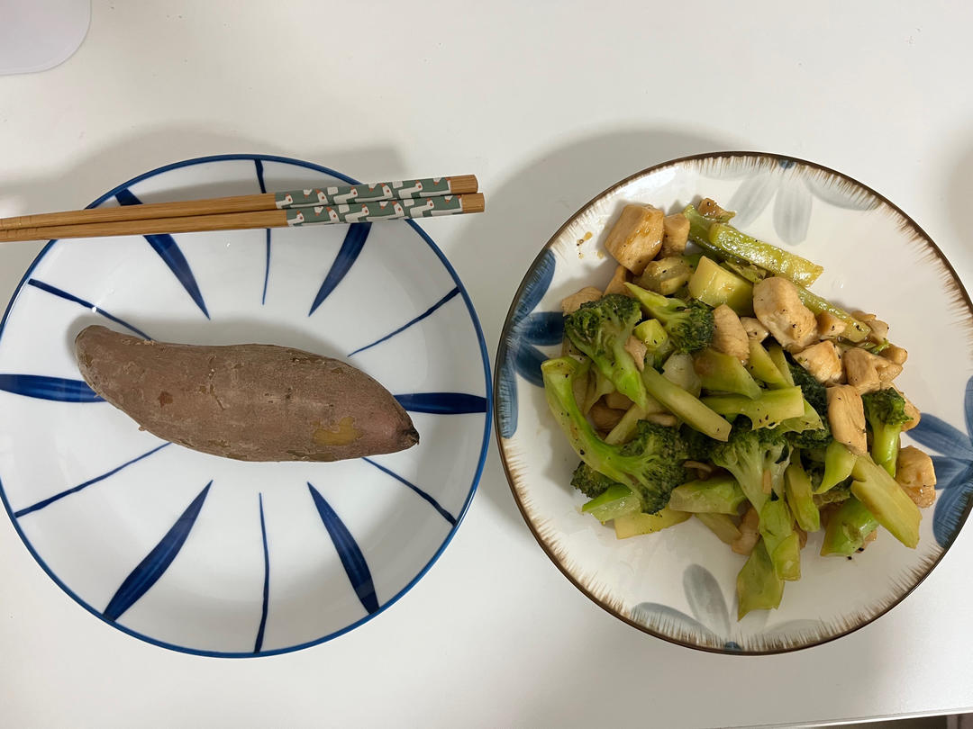 西兰花炒鸡胸肉