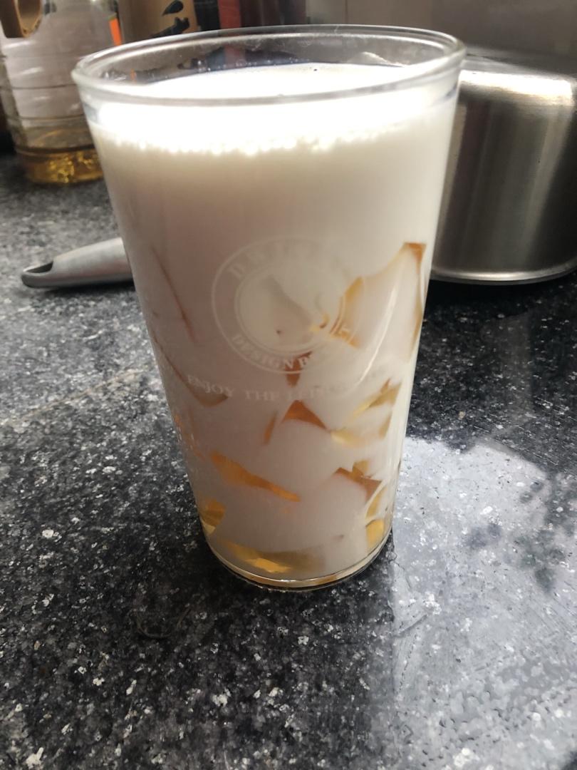 白桃乌龙茶冻