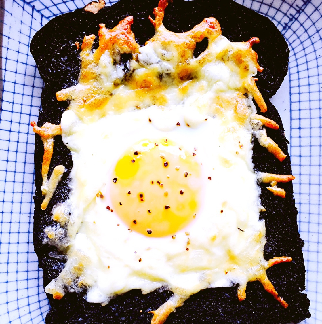 鸡蛋芝士烤吐司