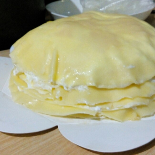 芒果千层蛋糕，100%成功告别煎皮无能