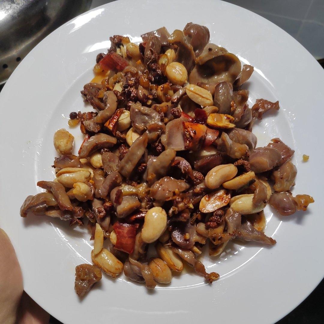 爆炒鸡胗