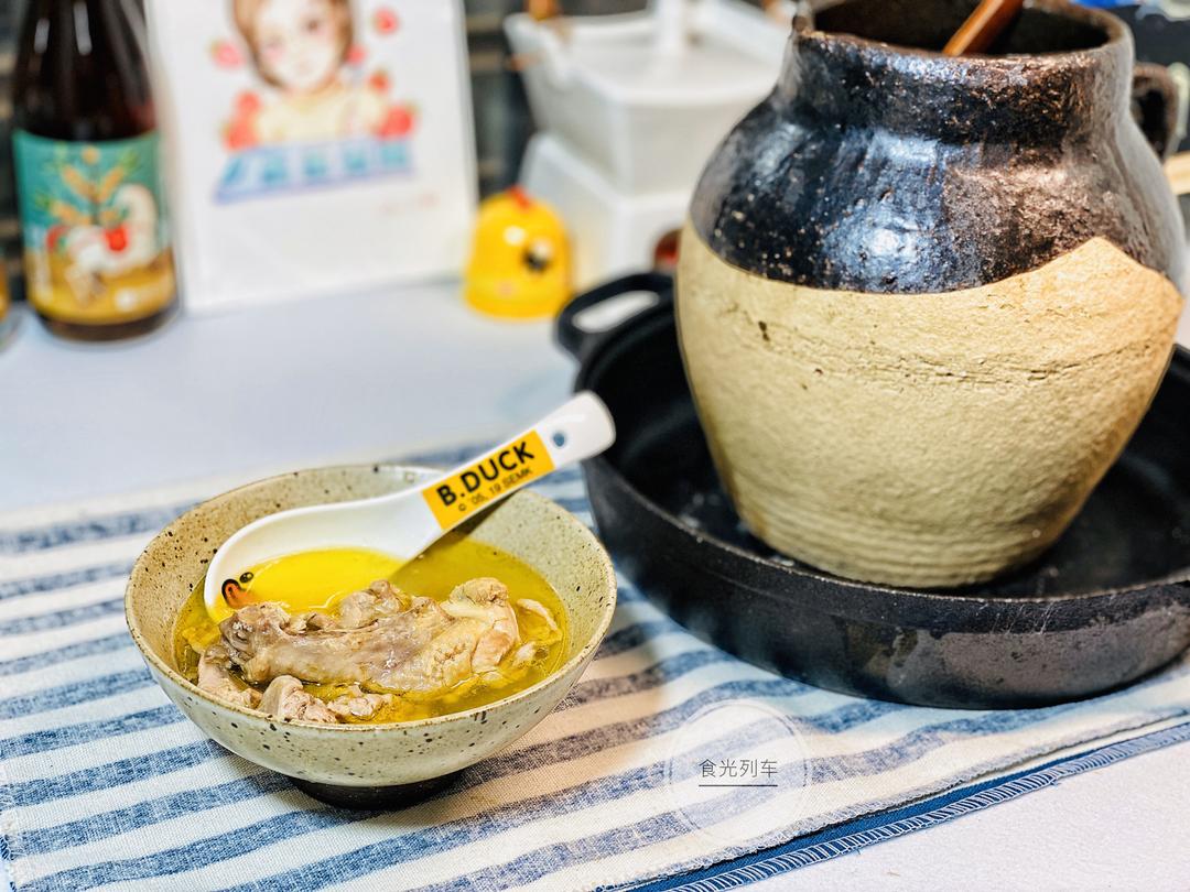 金灿灿土鸡汤的做法