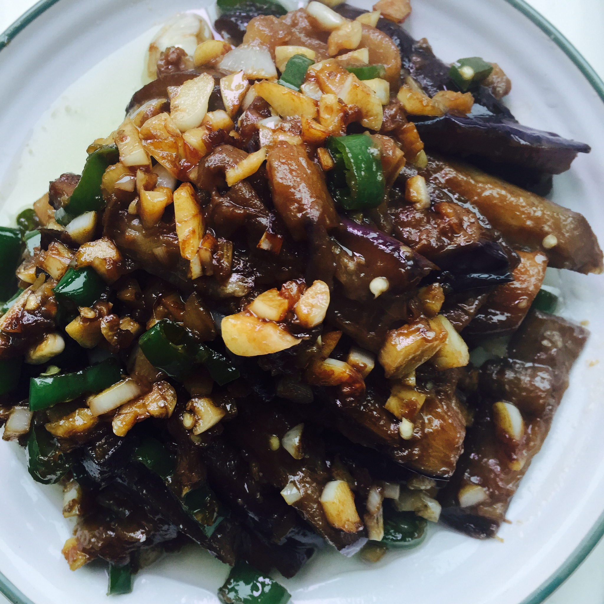 老丁的私房菜-油焖茄子