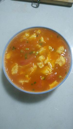 番茄煎蛋汤的做法 步骤9