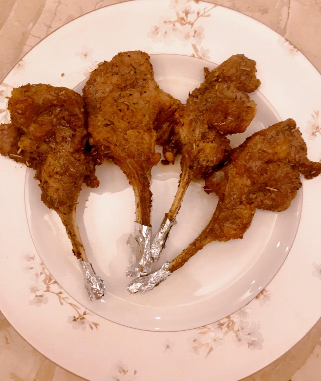 煎烤法式羊排