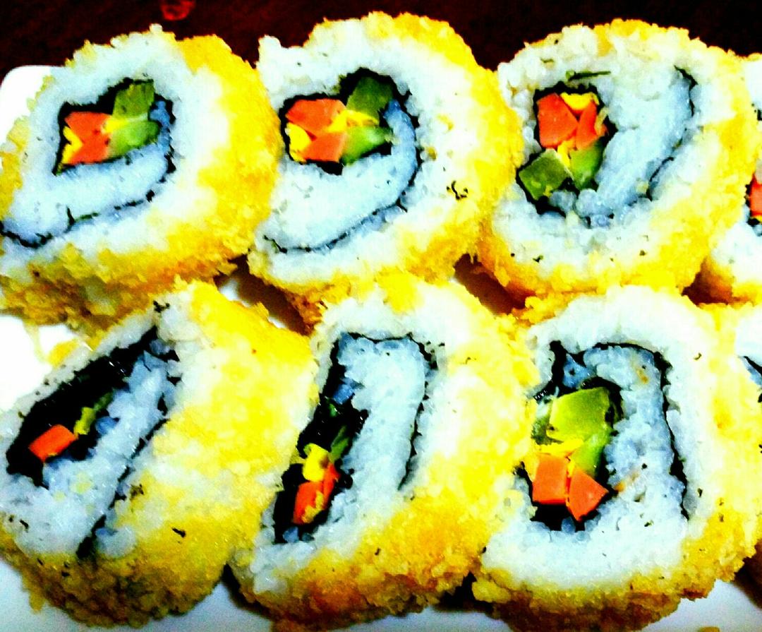 手机用户2757_cjrp做的黄金肉松寿司