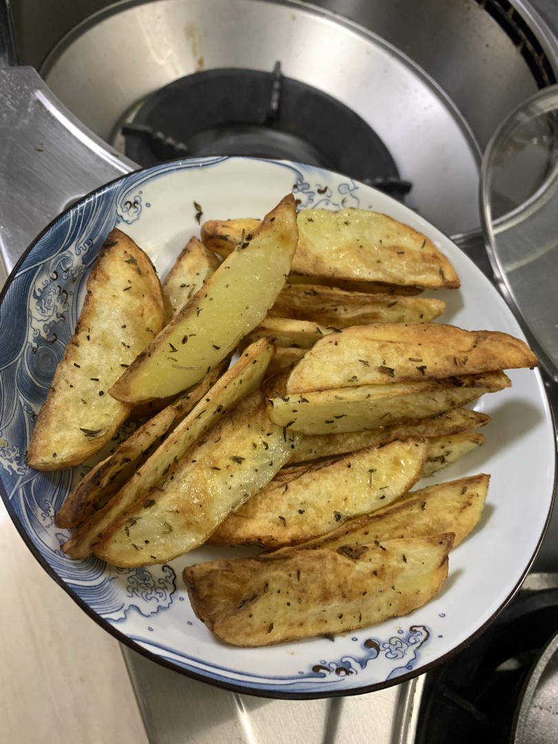 零失败超级成功的烤薯角-空气炸锅版