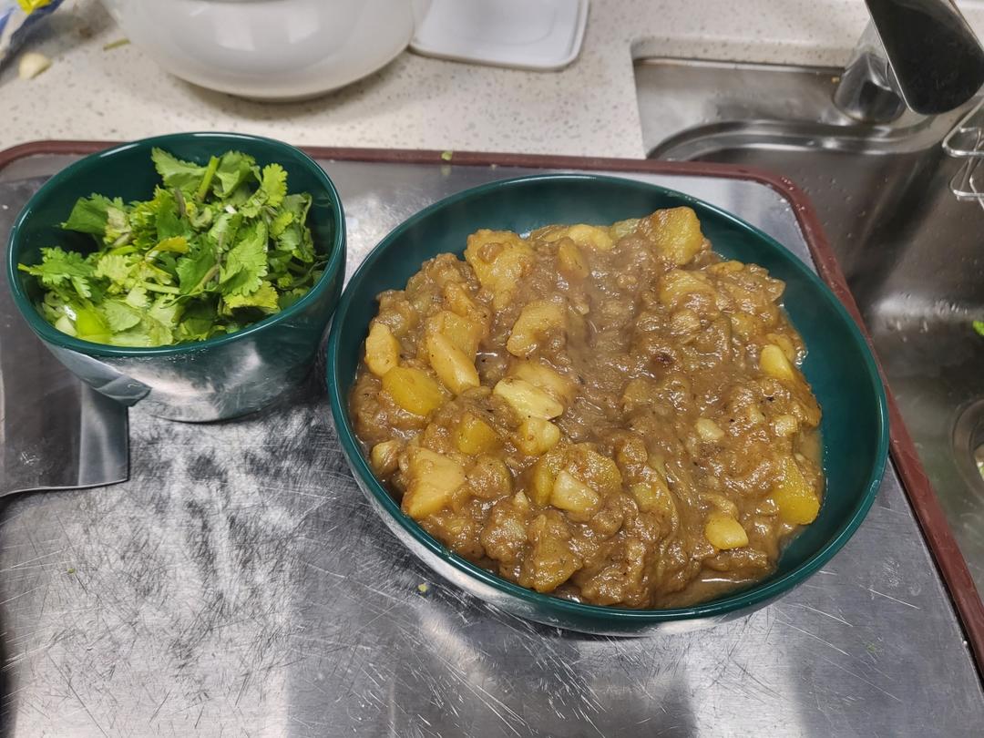 黯然销魂之 东北土豆炖茄子