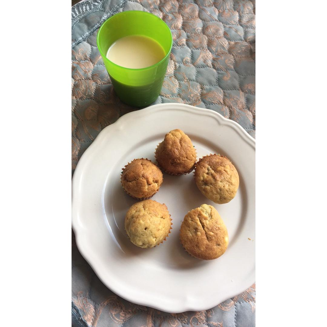 香蕉芝士玛芬蛋糕 Banana & Cream cheese Muffin