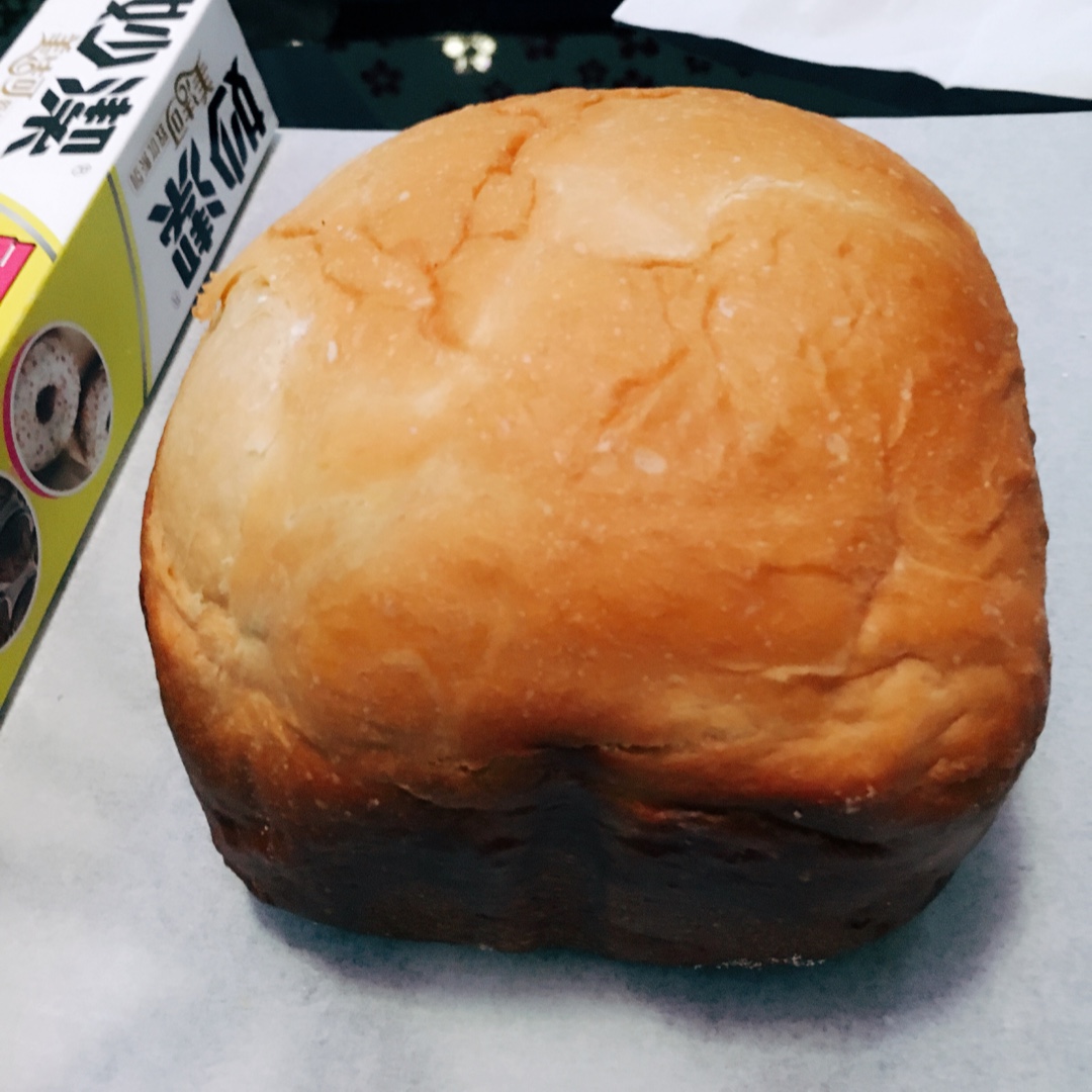 超级懒人版淡奶油吐司大面包（面包机版）