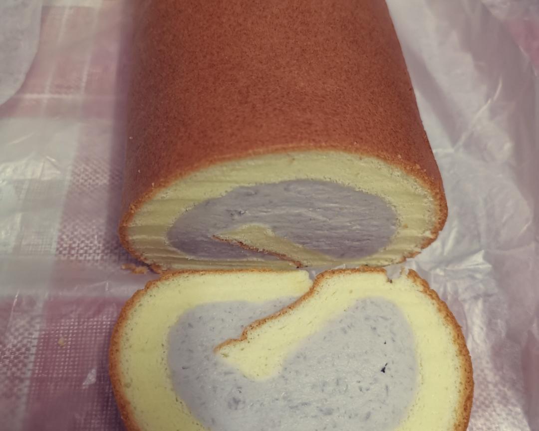 芋泥蛋糕卷的做法