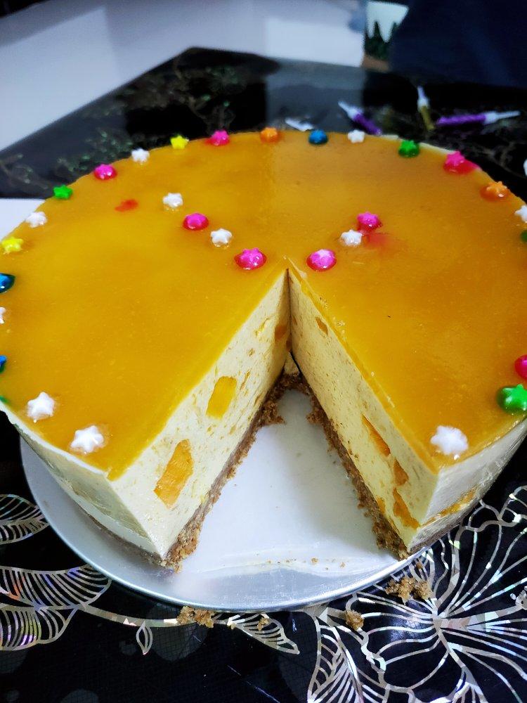 【视频】芒果慕斯（6寸） | 含镜面果胶配方