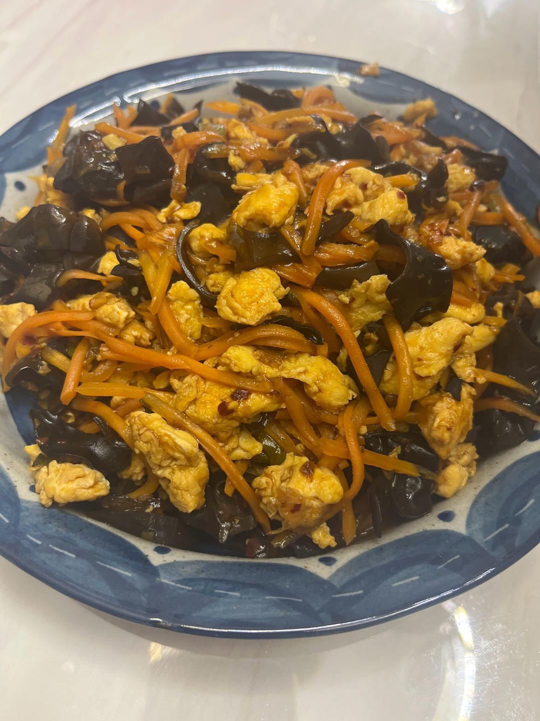 下饭菜鱼香鸡蛋