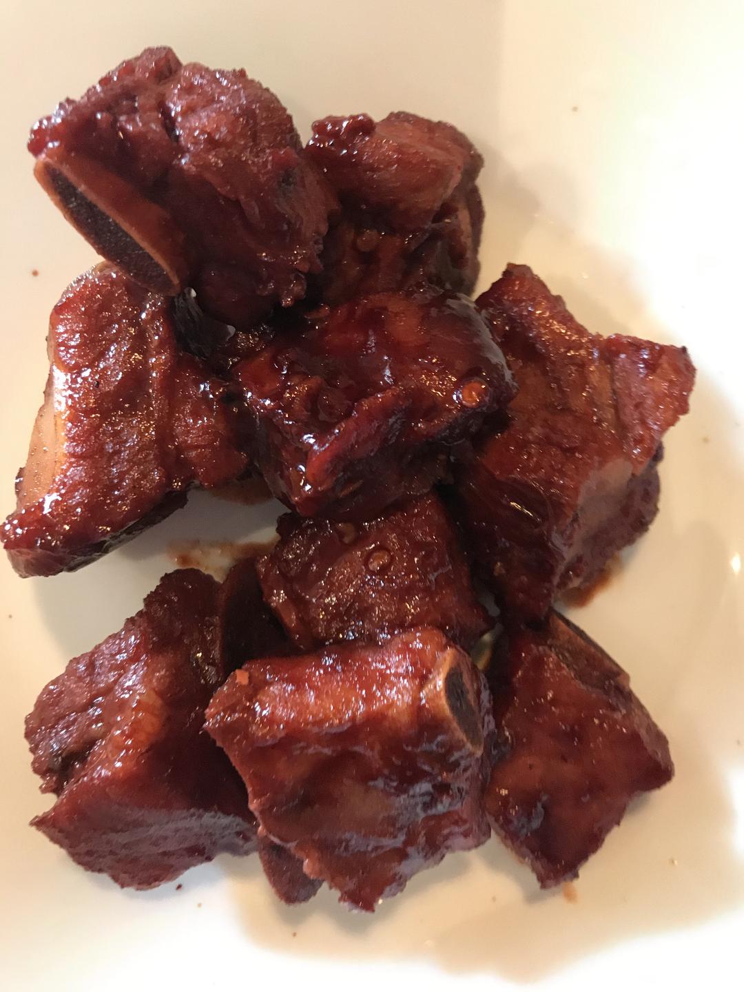 豆腐乳汁蒸排骨