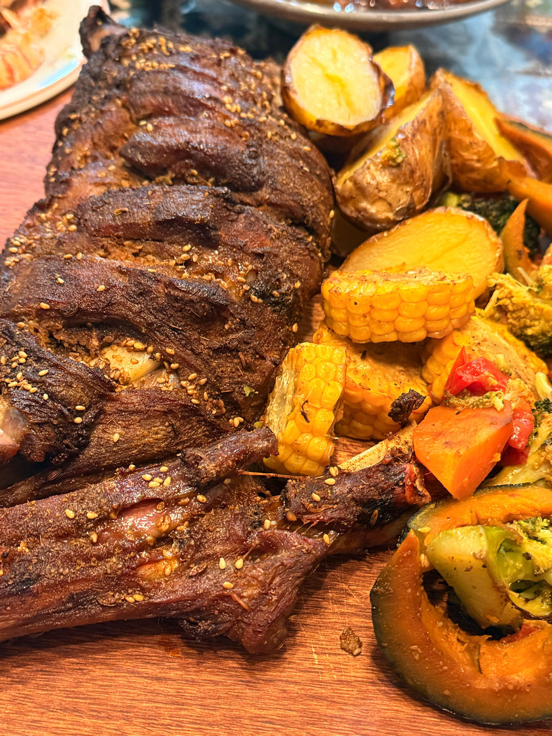 生烤羊腿家庭烤箱版