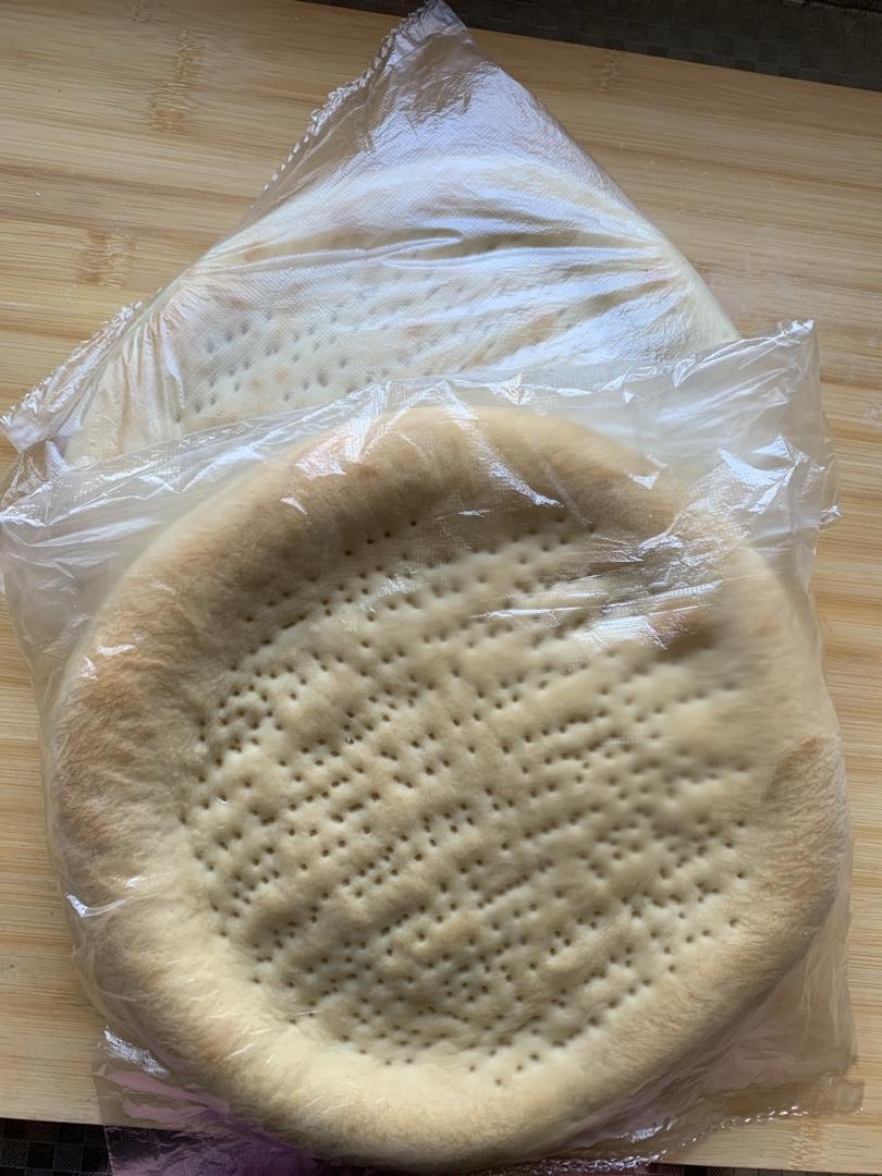 八寸披萨饼皮（四个）制作