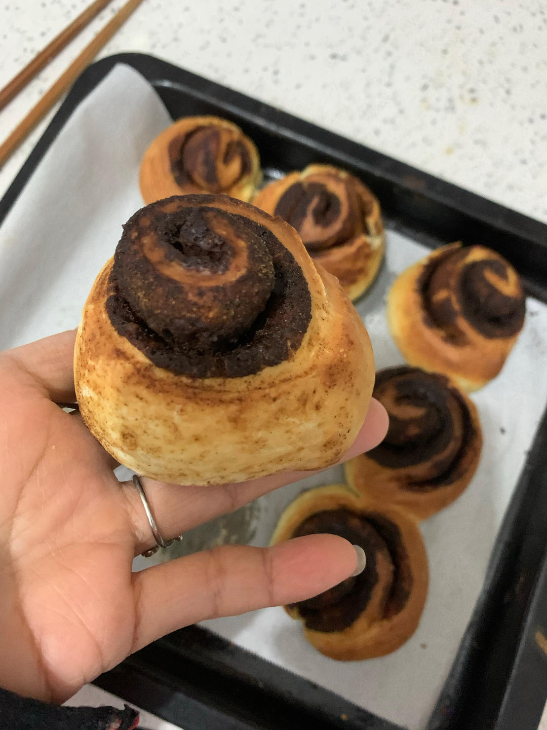 肉桂核桃卷