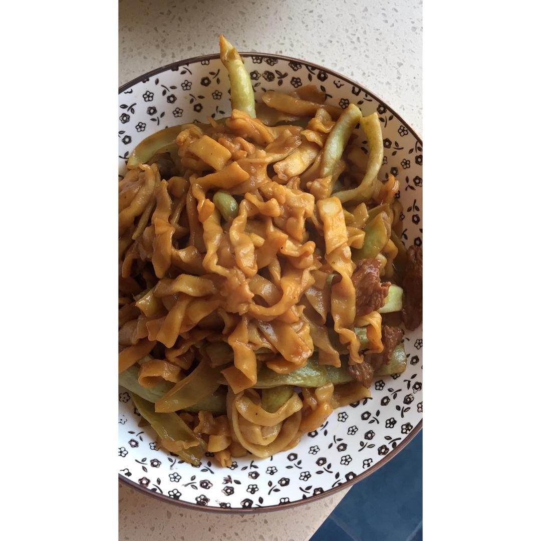 芸豆焖面（附万能的腌肉不老的办法）