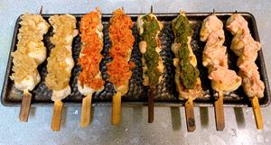 日式烧鸟焼き鳥（混搭日式烧鸟串烤鸡肉串）非照烧鸡肉串的做法 步骤19