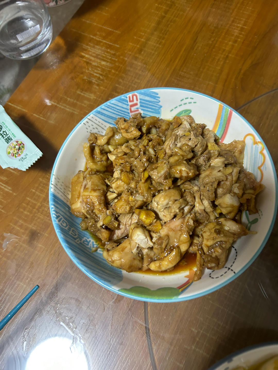 微波炉蜜汁鸡腿