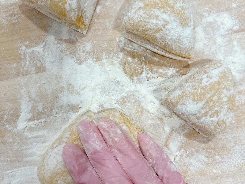 纯奶手撕吐司的做法 步骤1