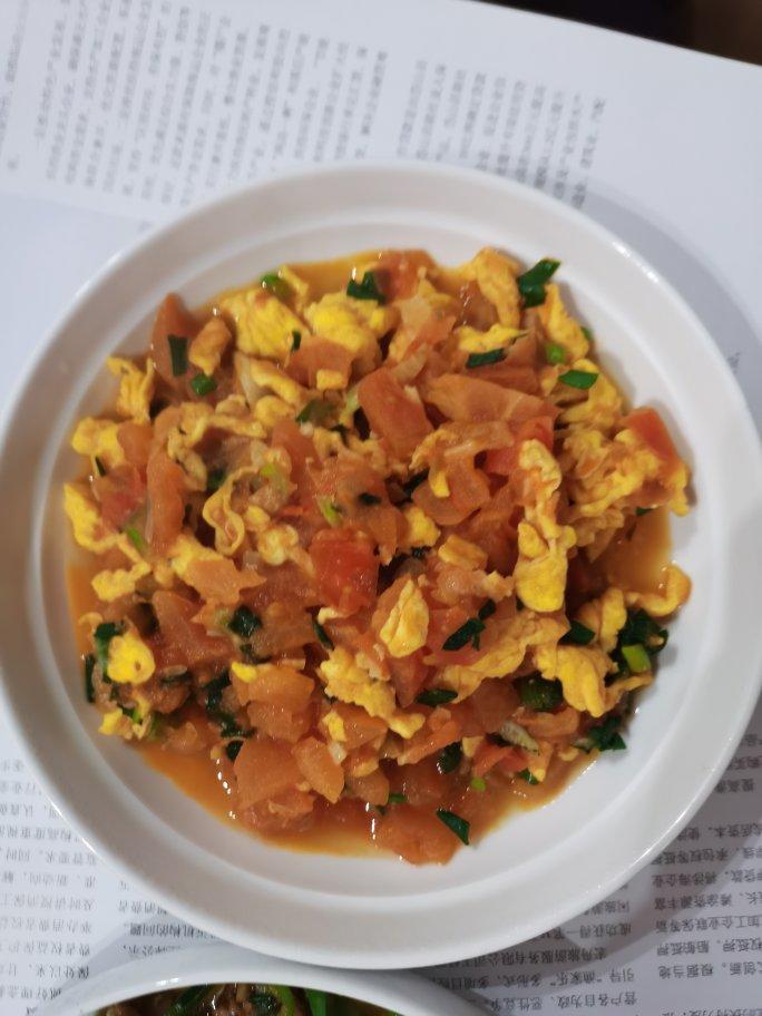 超嫩滑的番茄炒蛋