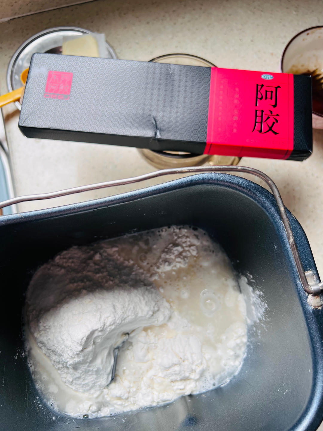 纯奶手撕吐司的做法 步骤1