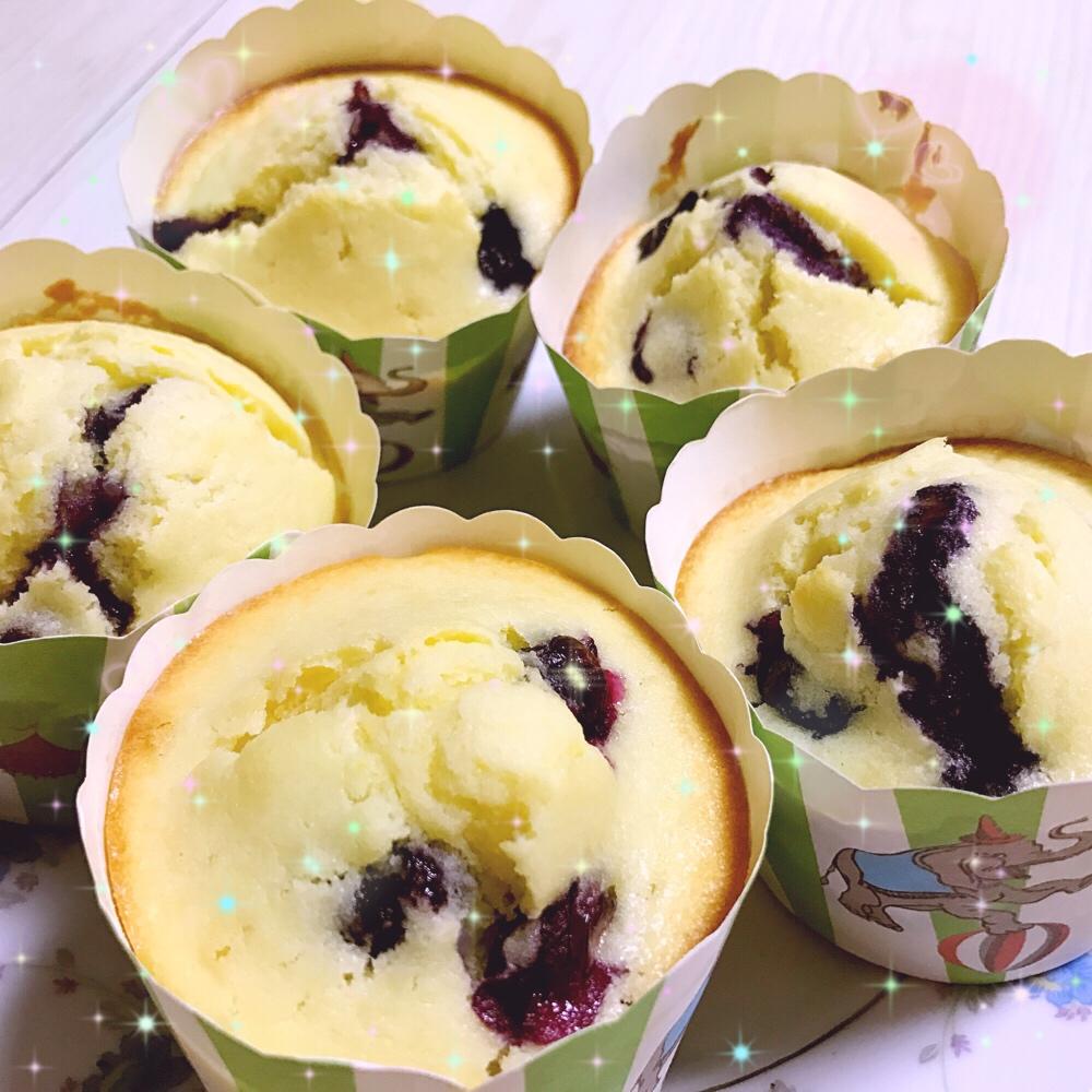 超好吃的蓝莓麦芬