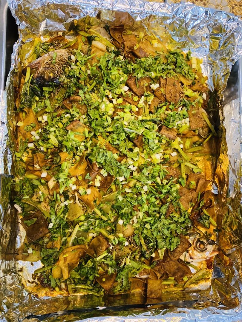 烤箱烤鱼