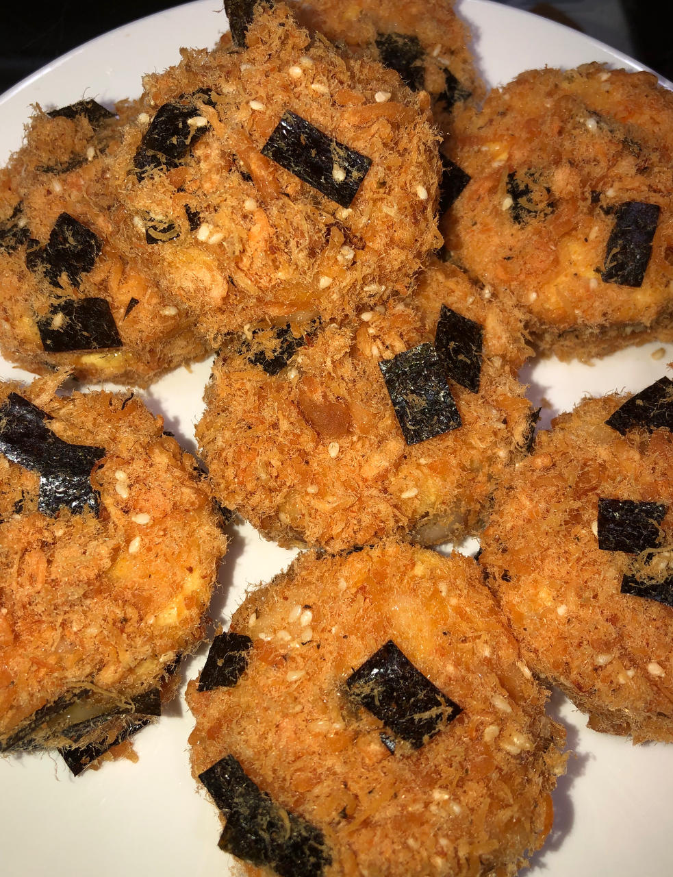 简单快手-媲美鲍师傅-海苔肉松小贝