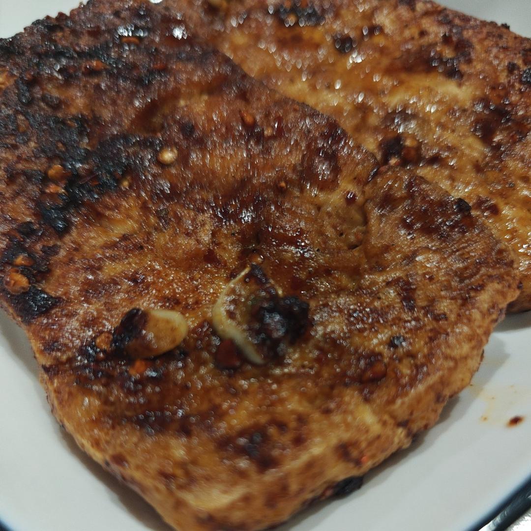 平底锅版铁板脆皮豆腐，赛过路边摊