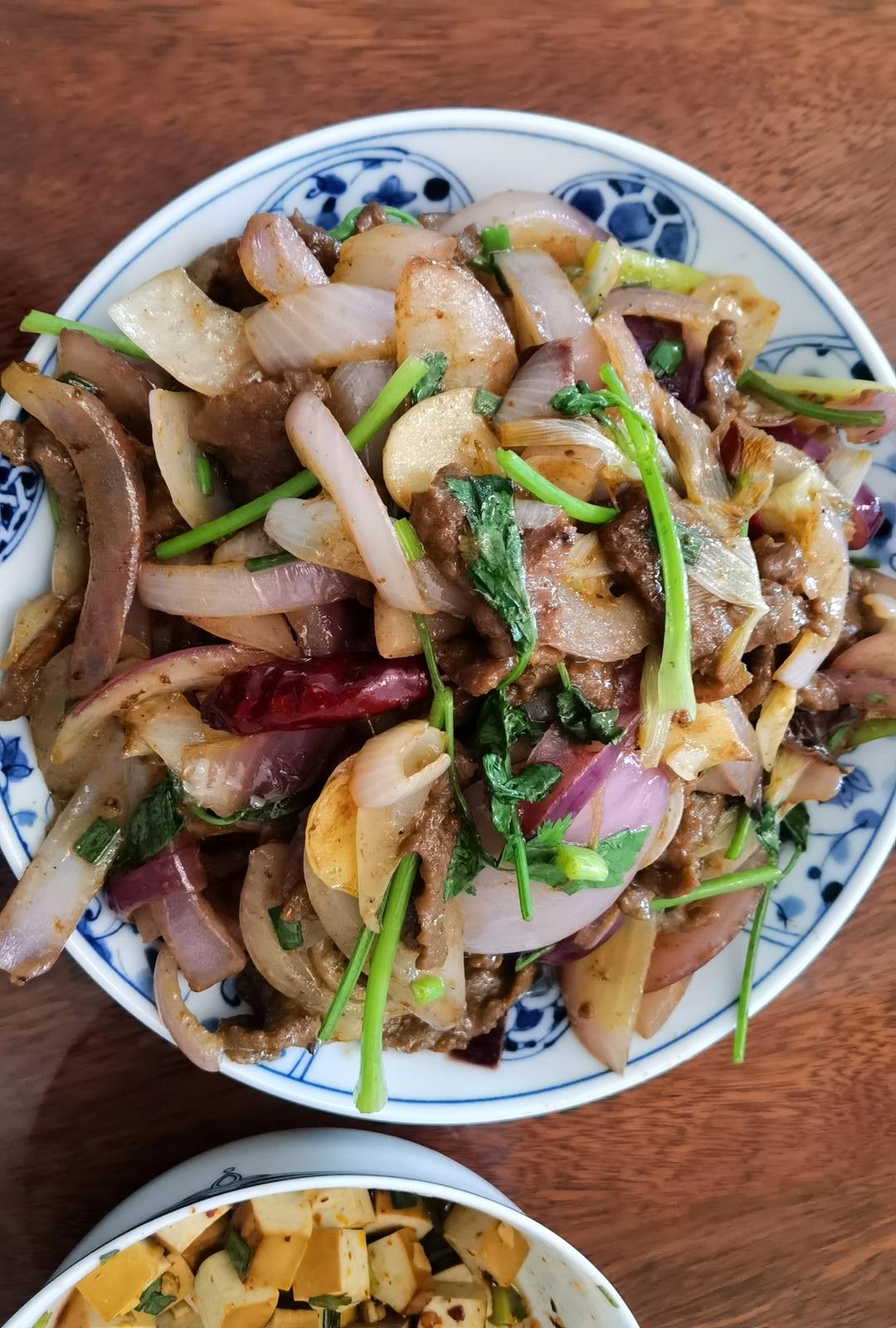 快手菜孜然牛肉