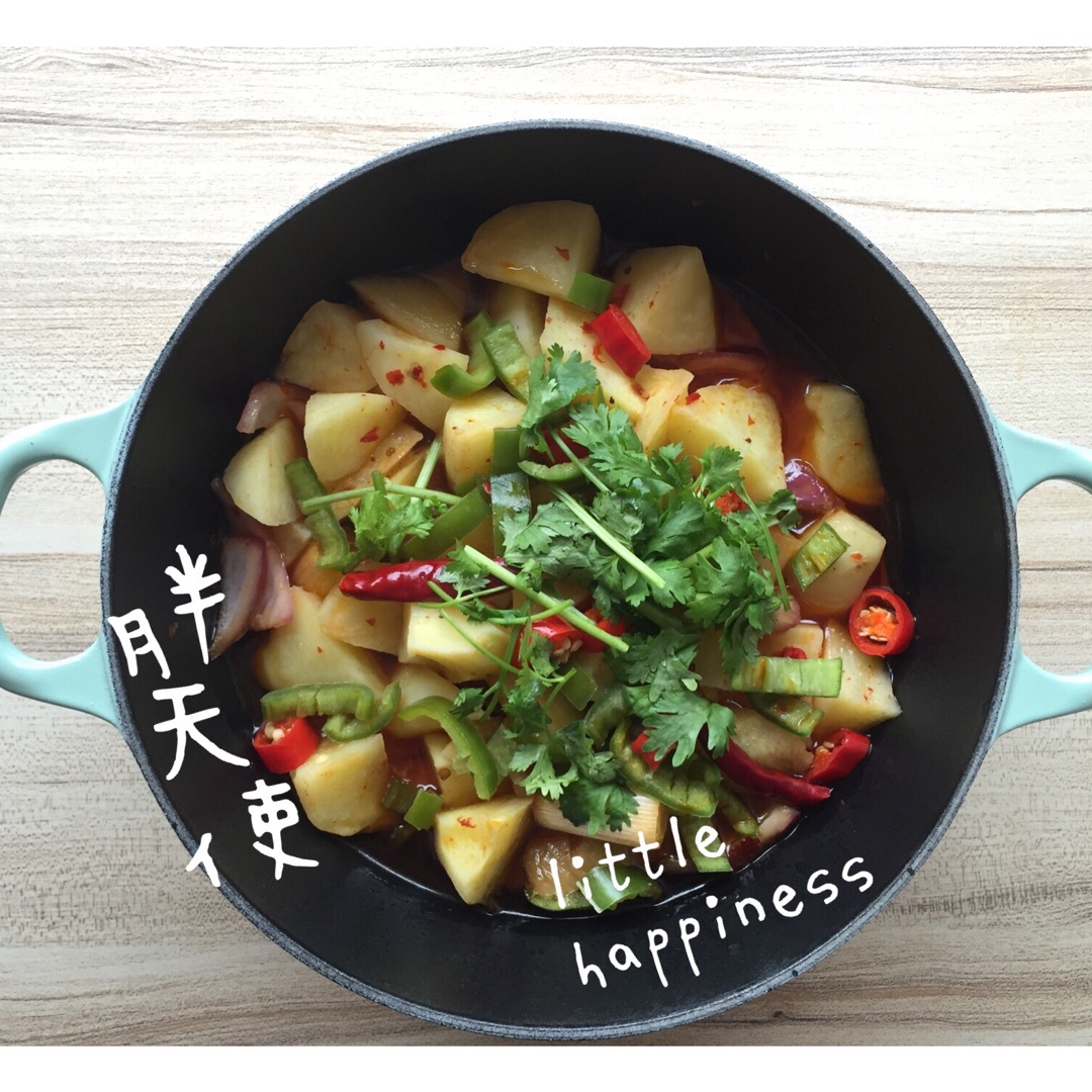 蒸煮火腿佐时蔬 - 源自今泉久美《爱上铸铁锅》