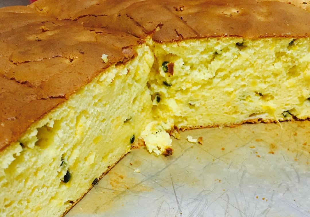 浓郁百香果戚风(圆模版)