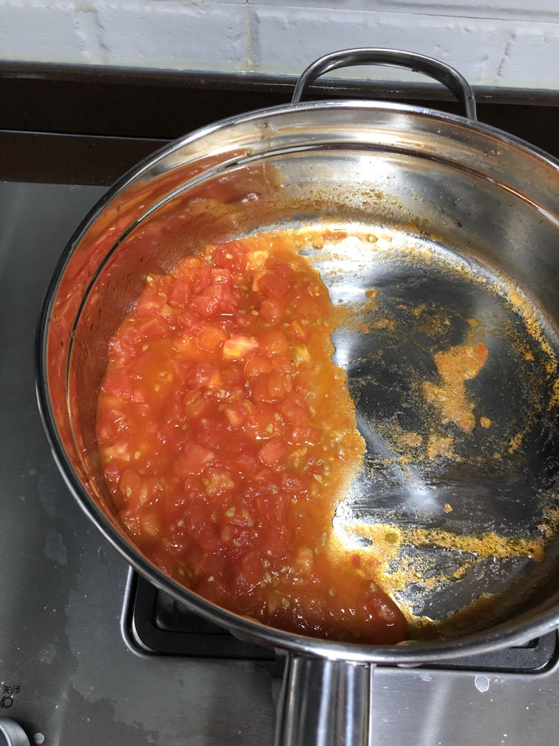 减脂｜番茄虾仁意大利面