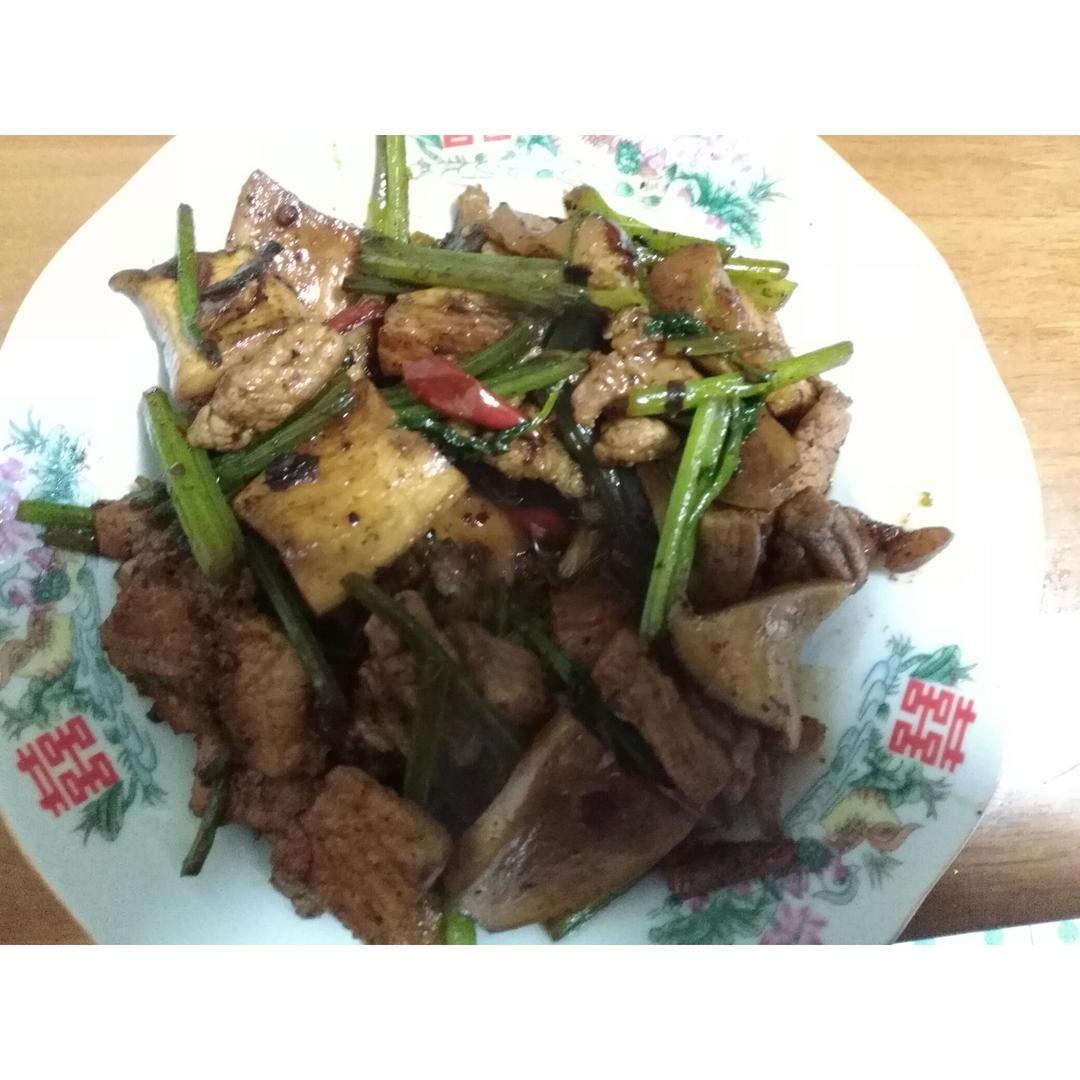 干锅杏鲍菇