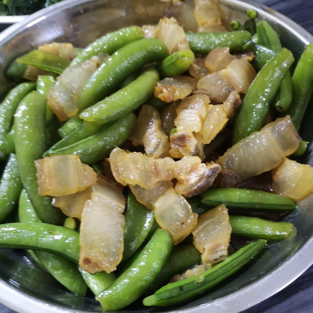 甜豆炒腊肉