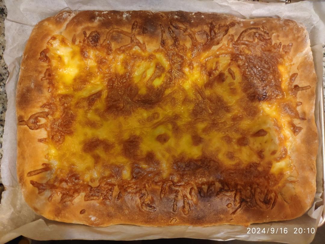 榴莲披萨-美式饼皮