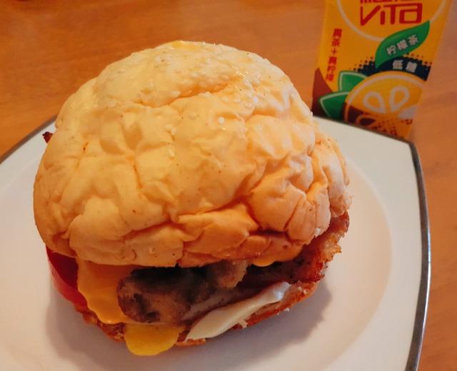 巨无霸汉堡的做法