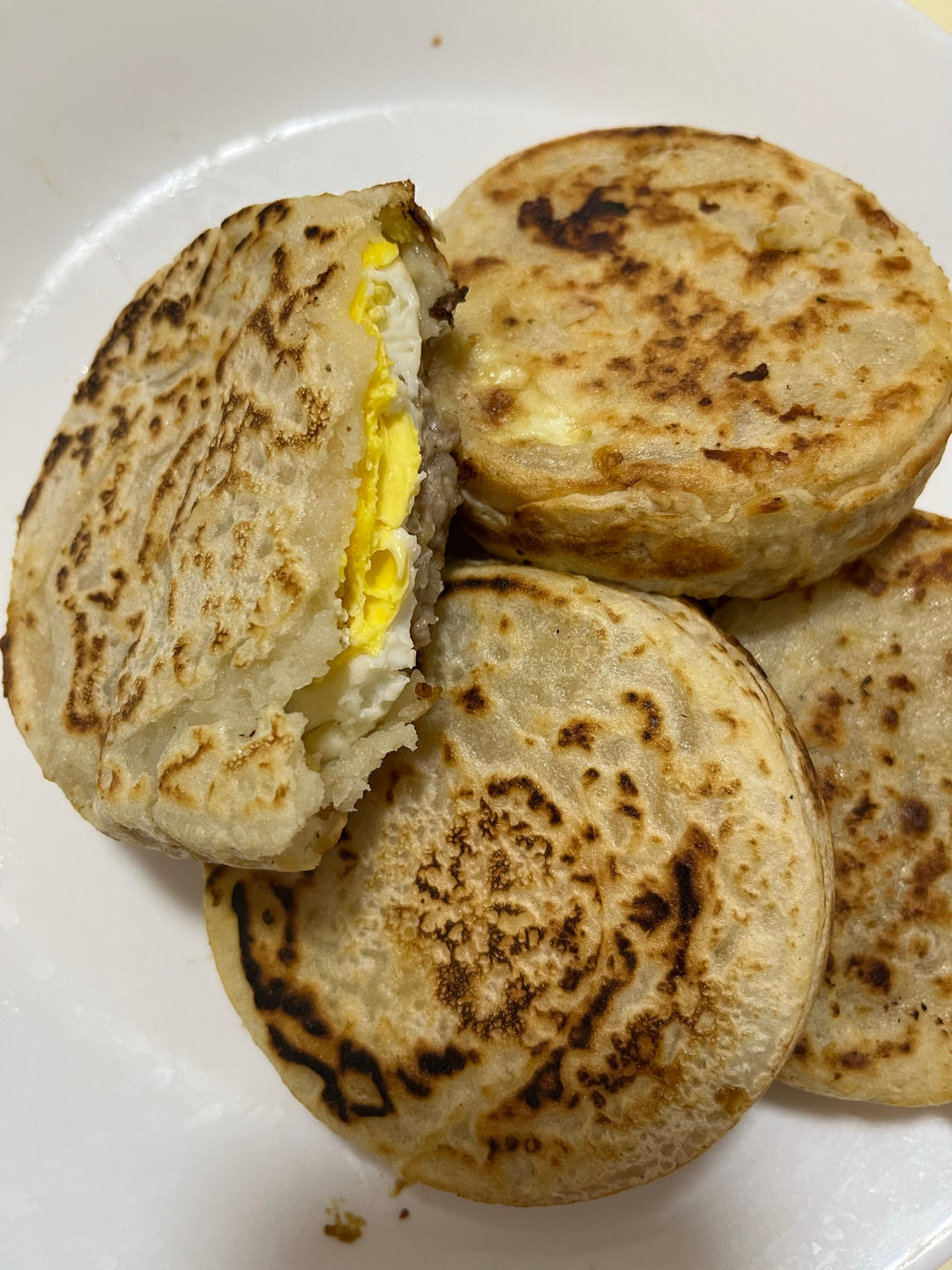 在家也能吃到鸡蛋堡