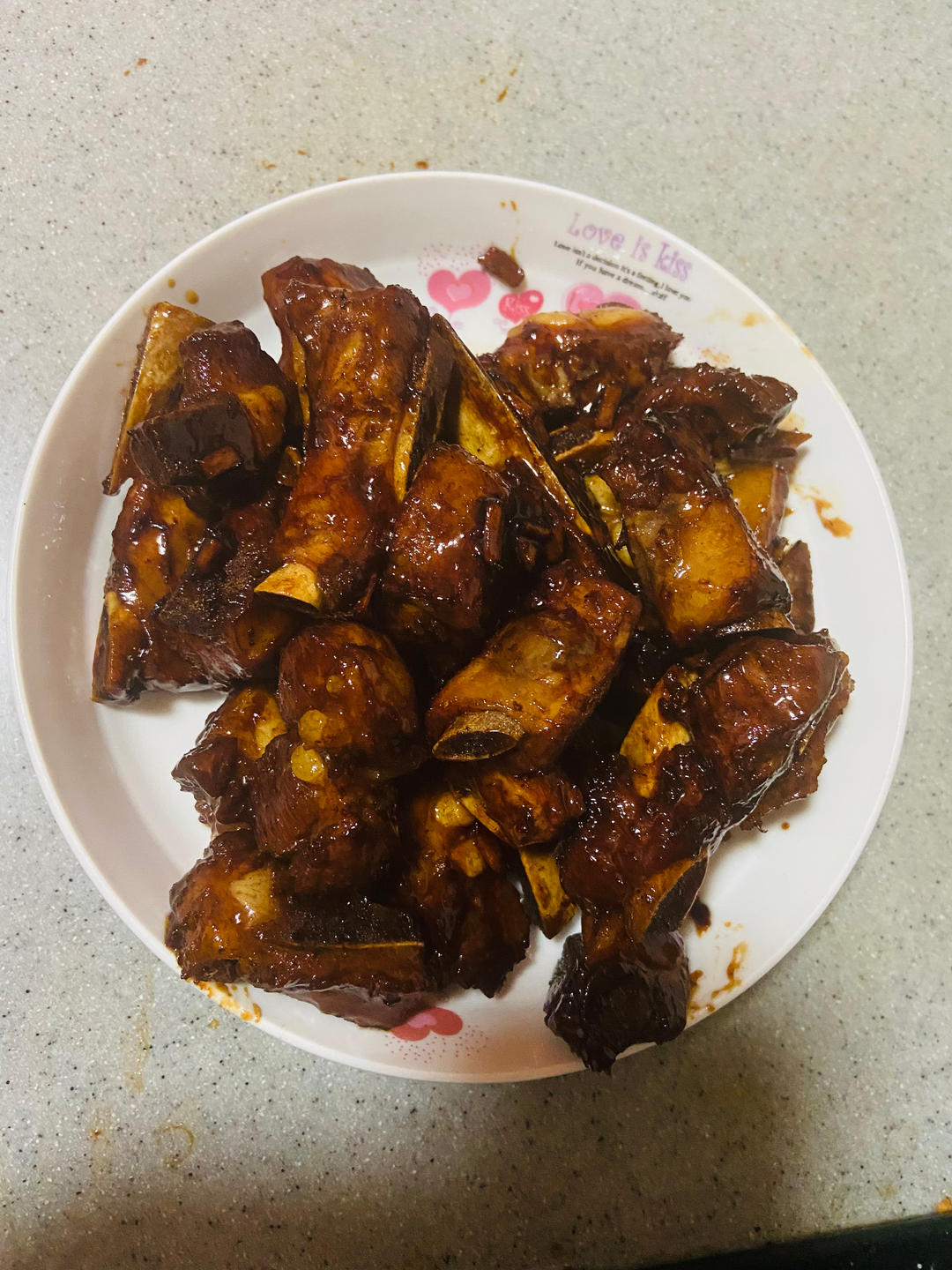 糖醋排骨（试验多次的最佳口感）