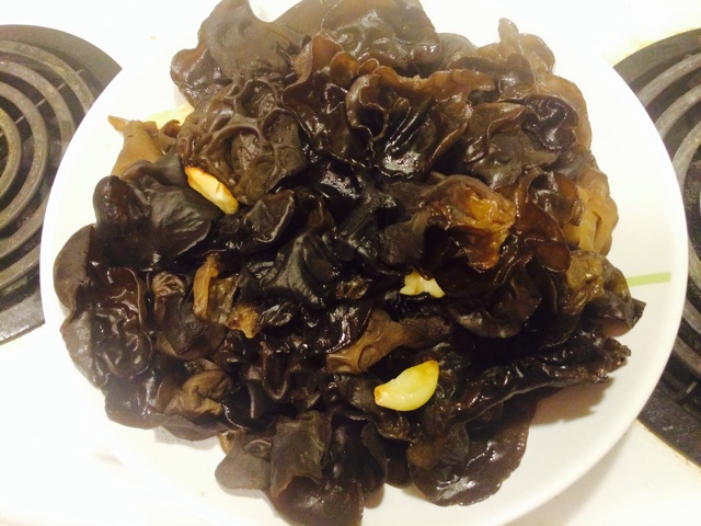 大葱炒木耳