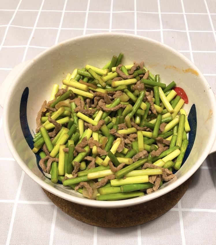 蒜薹炒肉