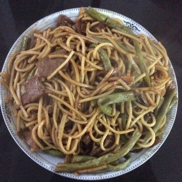 豆角焖面