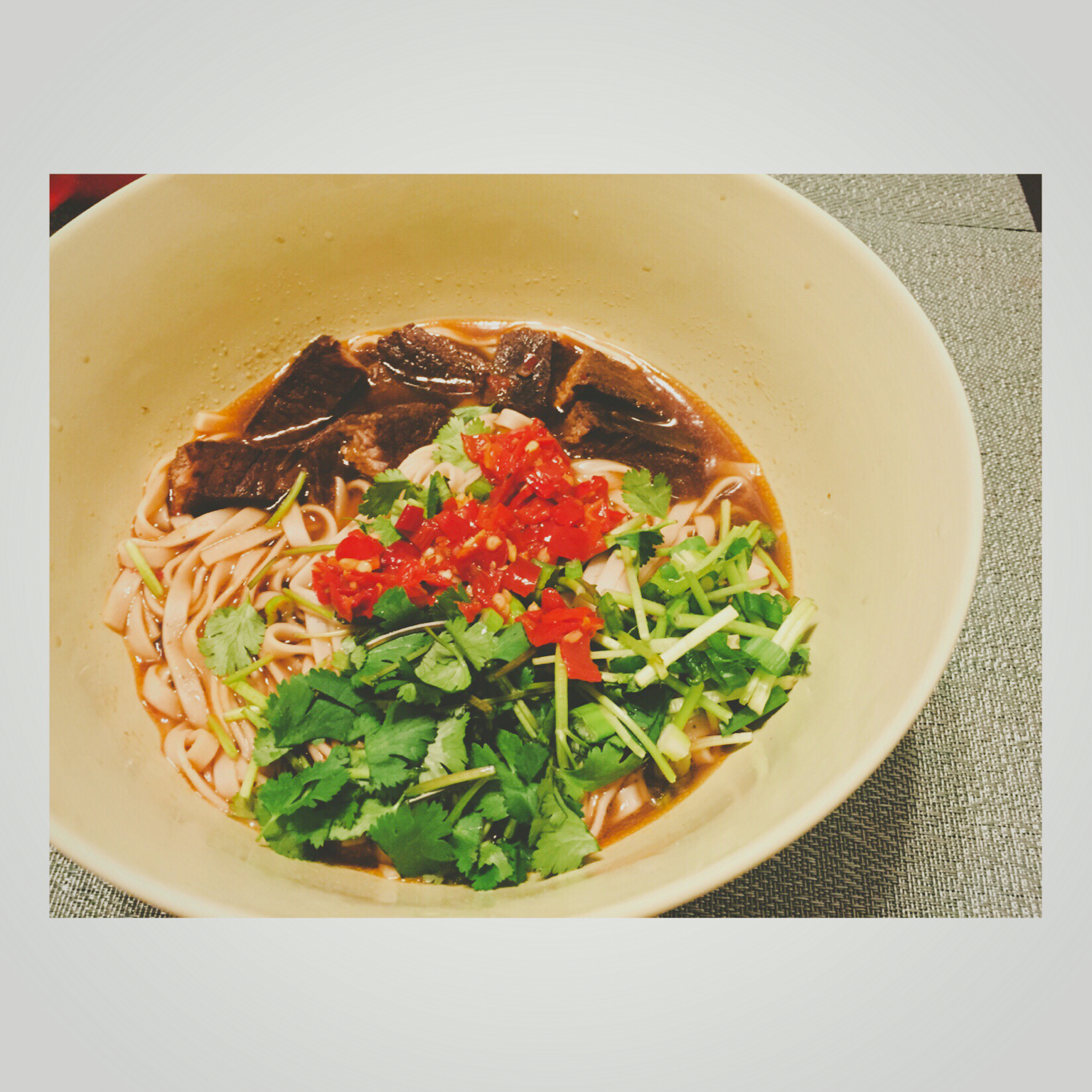 红烧牛肉面