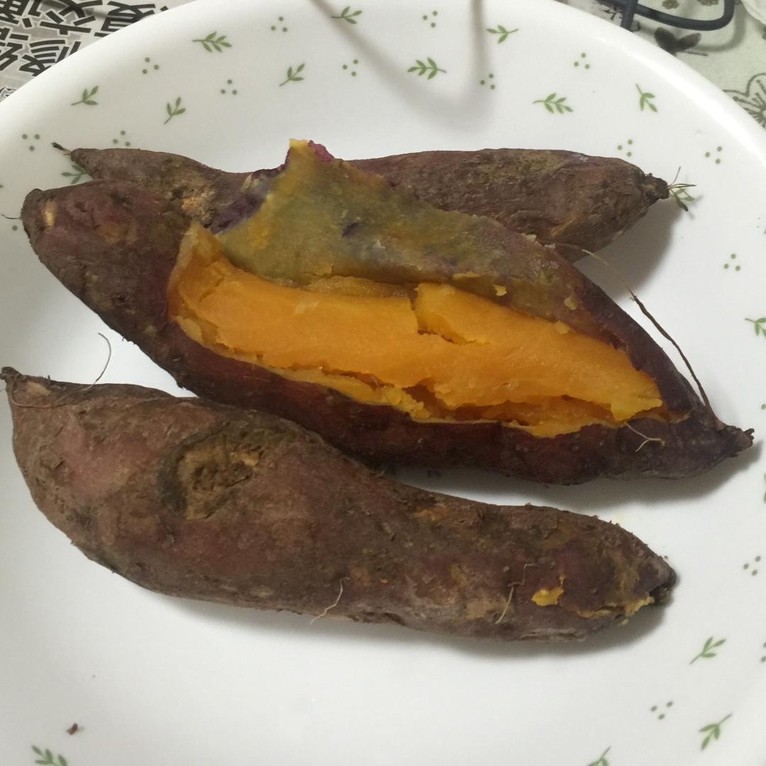 微波炉烤地瓜